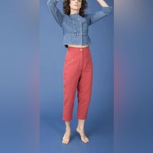 Ilana Kohn  High Rise Huxie Pants Size 6 $315 terra